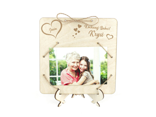 Ramka na zdjęcie na Dzień Babci - 1 szt.