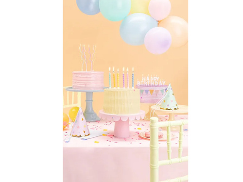 Świeczki urodzinowe świderki kolorowe - 8,5 cm - 6 szt.