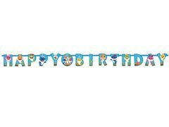 Baner urodzinowy Happy Birthday Baby Shark - 180 cm - 1 szt.