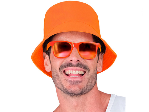 Czapka retro - pomarańczowy - 1 szt.