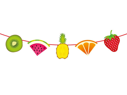 Girlanda Tropikalne Owoce - 600 cm