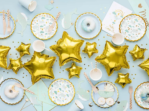 Serwetki urodzinowe Wieloryb - 16 x 10 cm - 20 szt.