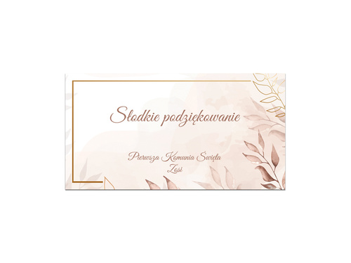 Naklejki personalizowane na pudełka na ciasto - 30 szt.