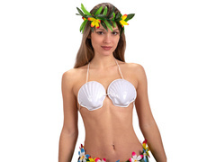 Wianek hawajski na głowę - 1 szt.