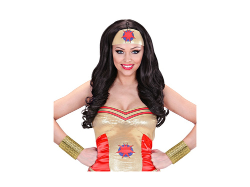 Brązowa bransoletka z okrągłymi ćwiekami