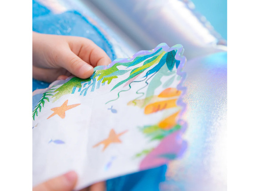 Serwetki urodzinowe Ocean - 33 cm - 10 szt.