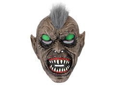 Maska Goblin z fluorescencyjnymi oczami - 1 szt.