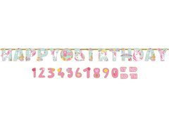 Baner Happy Birthday Magiczny Jednorożec - 320 cm - 1 szt.