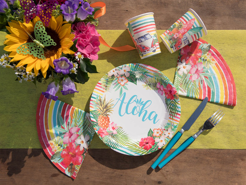 Serwetki Hawajskie Aloha - 16,5 cm - 20 szt.