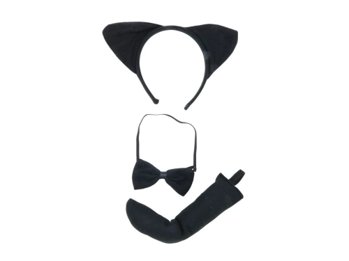 Zestaw kotek czarny - 1 kpl.