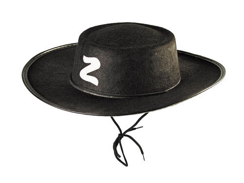 Kapelusz Zorro - 1 szt.
