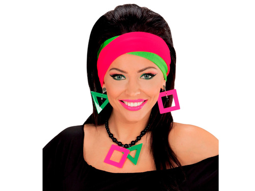 Neonowe opaski na głowę - 2 szt.