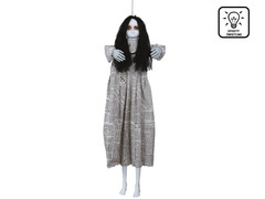 Dekoracja wisząca Straszna Lalka - 120 cm - 1 szt.