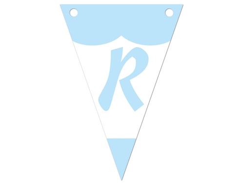 Baner flagi personalizowany na roczek chłopca - 5 m