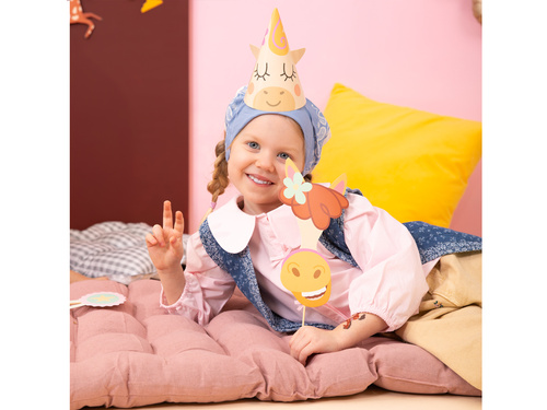 Czapeczki papierowe Koniki - 6 szt.