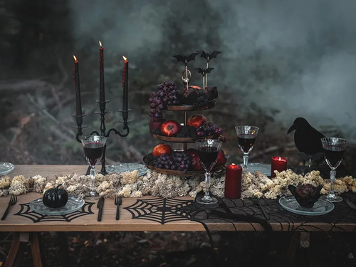 Świece stożkowe krwawiące - 25 cm - 3 szt.