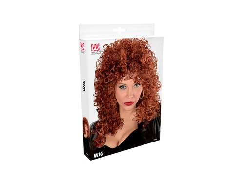 Brązowa peruka Eleonore