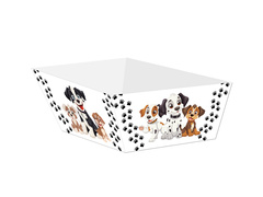 Pudełka na chipsy Pieski - 4 szt.