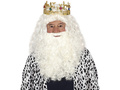 Peruka i broda Święty Mikołaj - 1 kpl