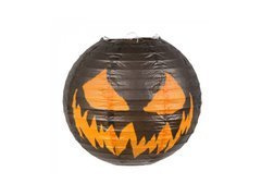 Lampion Straszna Dynia na Halloween - 25 cm - 1 szt.