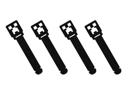 Serwetnik piksele - 19 cm - 4 szt.