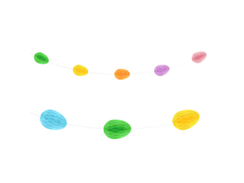 Girlanda Jajka na Wielkanoc - 300 cm - 1 szt.