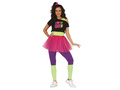 Kostium Fitness lata 80-te dla kobiety