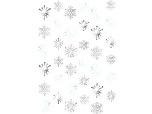 Dekoracja wisząca Śnieżki - 6 szt.