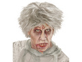 Peruka Zombie - 1 szt.