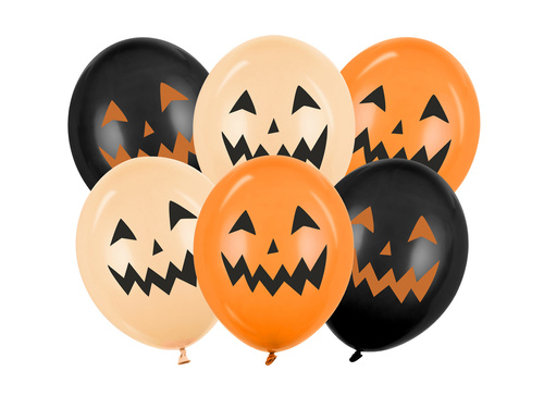 Balony lateksowe Dynia - 30 cm - 50 szt.