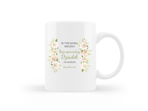 Kubek personalizowany na dzień dziadka - 330ml