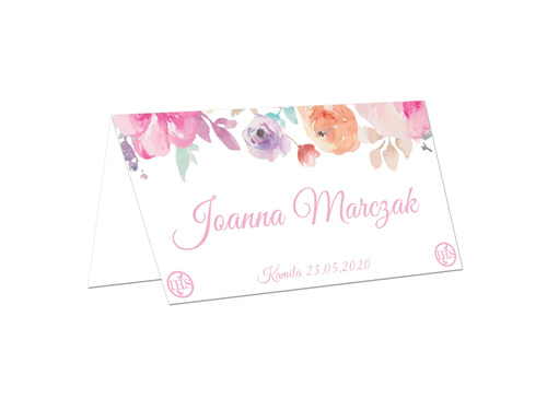 Winietki personalizowane składane - 15 szt.