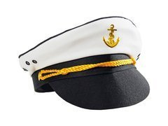Czapka kapitana statku rozmiar S - 1 szt.