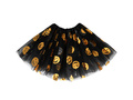 Spódniczka tutu Dynia na Halloween czarna - 30 cm - 1 szt.