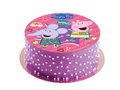 Dekoracyjny opłatek tortowy Świnka Peppa - 20 cm - 1 szt.