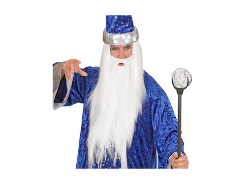 Peruka Czarodzieja z brodą