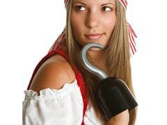 Piracki hak - 1 szt.