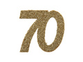 Brokatowa dekoracja stołu liczba 70 - 6 szt.