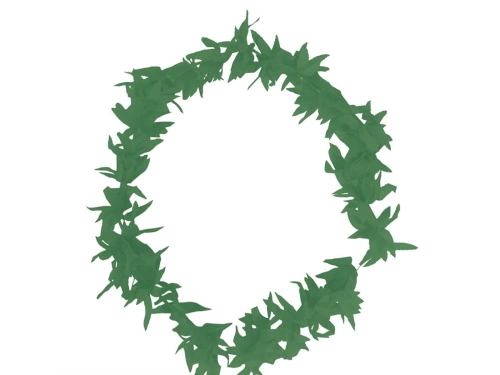 Naszyjnik hawajski zielony Konopia - 1 szt.