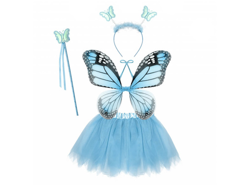 Zestaw Mały Motylek niebieski - 4 elem.