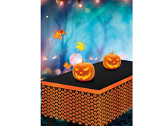 Skirting halloweenowy Dynie - 70 x 400 cm - 1 szt.
