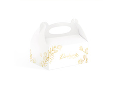 Ozdobne pudełka na ciasto - 10 szt.