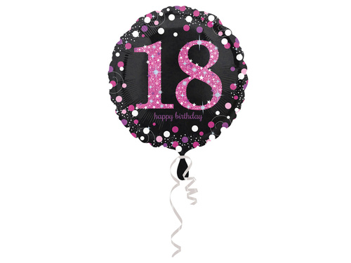 Balon foliowy - 18tka - 43 cm - 1 szt.