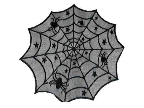 Obrus koronkowy Pajęcza Sieć - 1 szt.