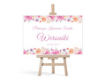 Plakat komunijny personalizowany - I Komunia Święta - 90x60 cm
