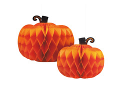 Dekoracja wisząca Dynie na Halloween - 2 szt.