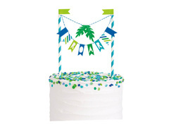 Topper na tort Dinozaury - 1 szt.