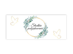 Naklejki na pudełka na ciasto - 8 szt.