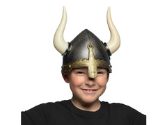 Hełm Wikinga z rogami - 1 szt.