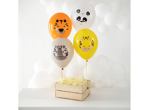 Balony lateksowe Safari - 30 cm - 8 szt.